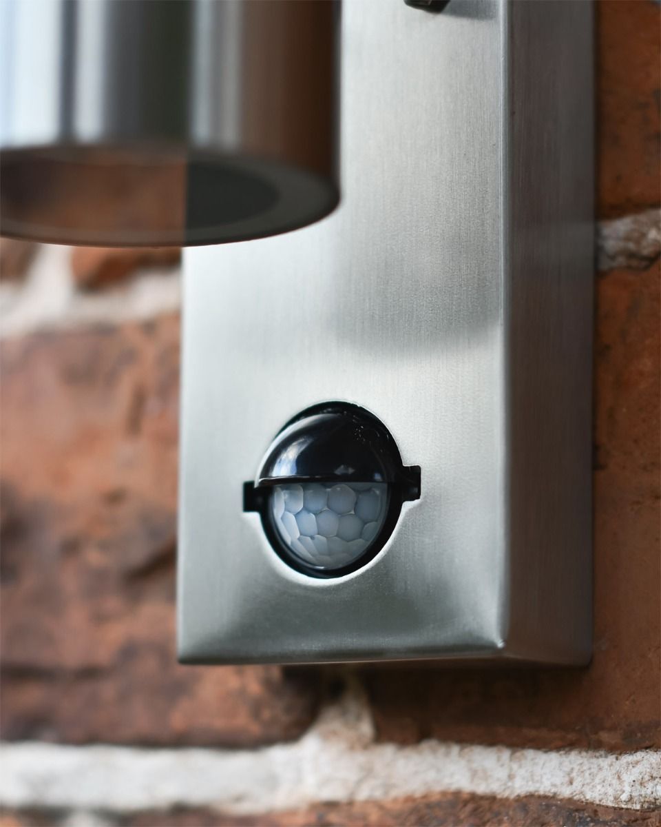 PIR Sensor on the Front of the Light