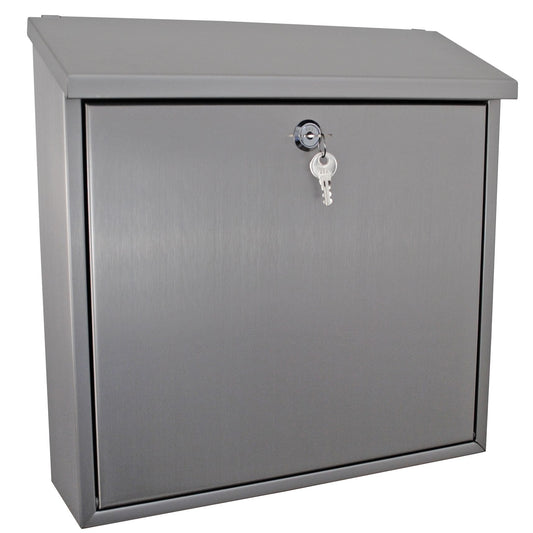 Stainless Steel Modern Wall Mounted Post Box