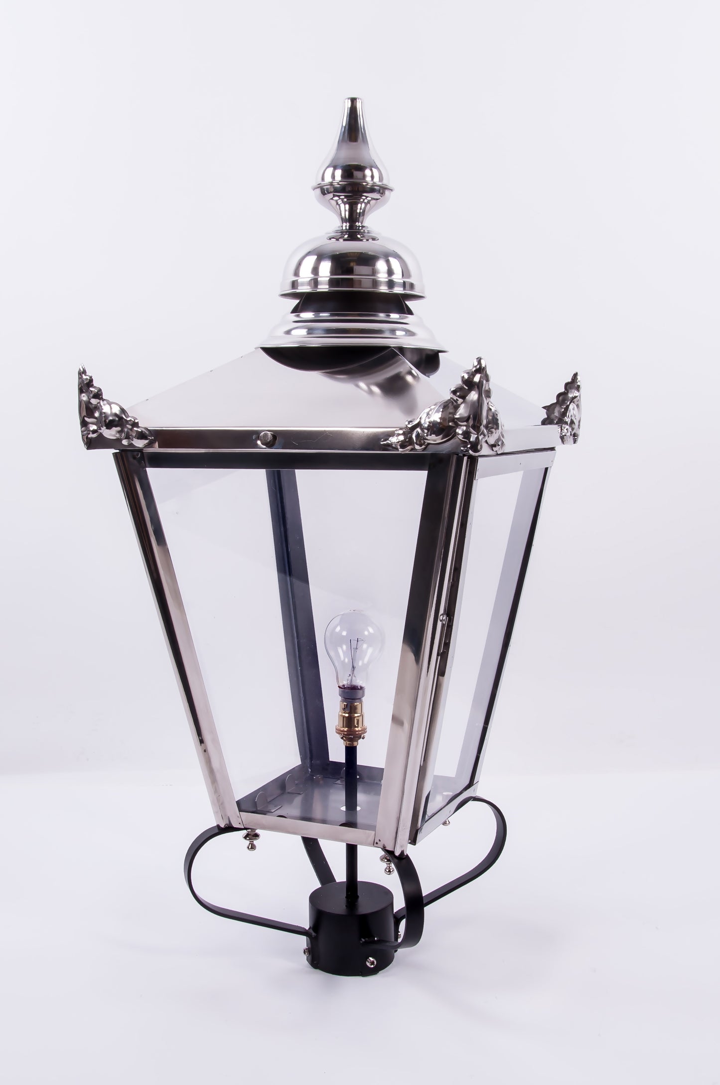 Stainless Steel Victorian Garden Lamp Post Lantern