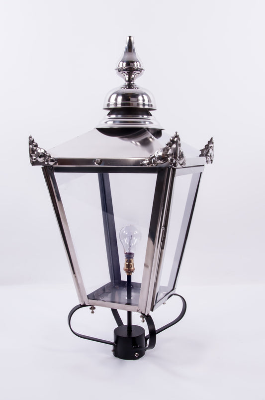 Stainless Steel Victorian Garden Lamp Post Lantern