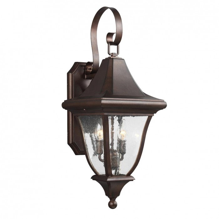 Standard Antique Bronze Traditional Flush Wall Light