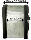 Telescopic post box