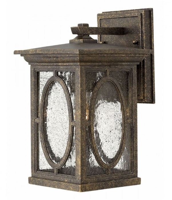 Textured Bronze Vintage Wall Lantern