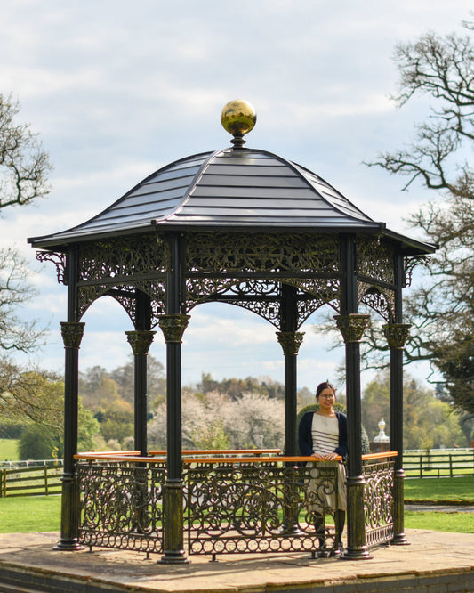 Bronze gazebo