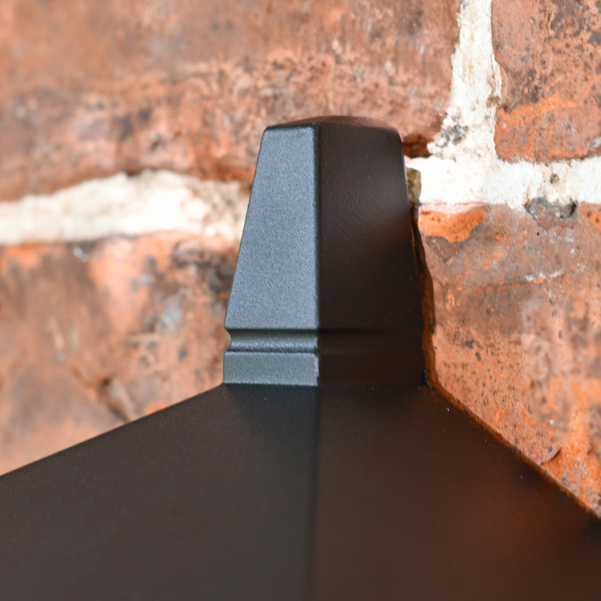 The Aston Traditional Black Half Wall Lantern