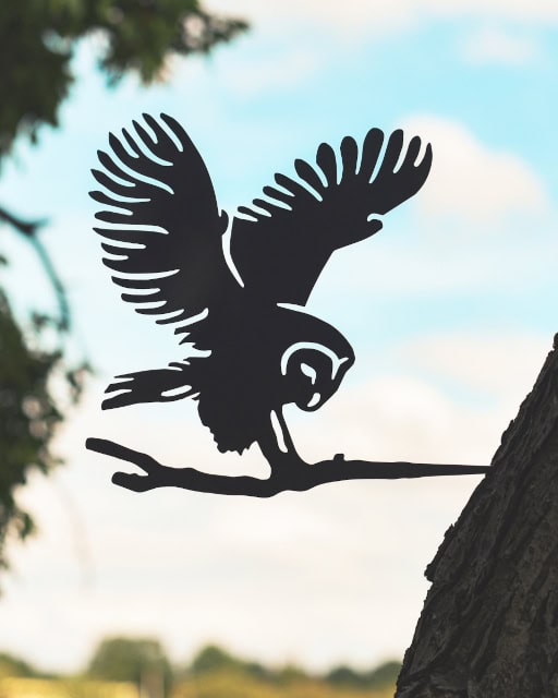 The Black Barn Owl Tree Spike - thumbnail