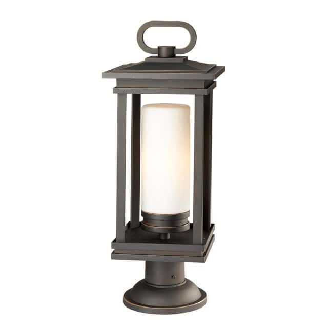The Bronze 'Antrim' Large Traditional Pillar Light - thumbnail