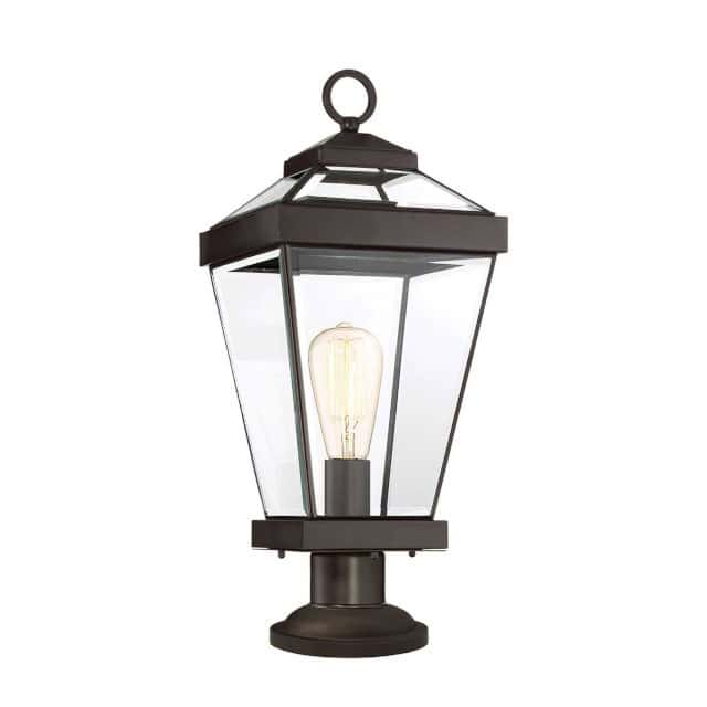 The Bronze 'Evesham' Pillar Light - thumbnail
