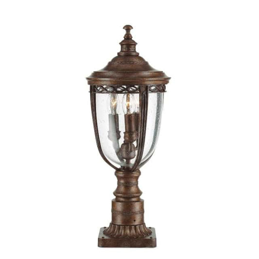 The Bronze 'Wraxall' Traditional Pillar Light - thumbnail