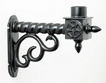 Black Cast Aluminium Wall Bracket