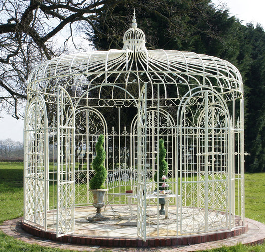 The Christiana Cream Garden Pavilion