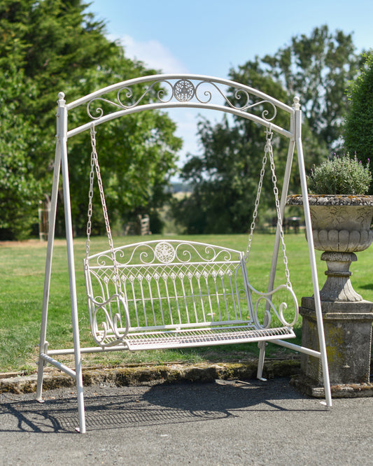 The Cream 'Garden Weave' Swing Seat 