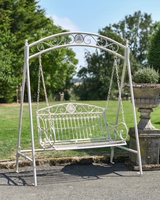 The Cream 'Garden Weave' Swing Seat - thumbnail