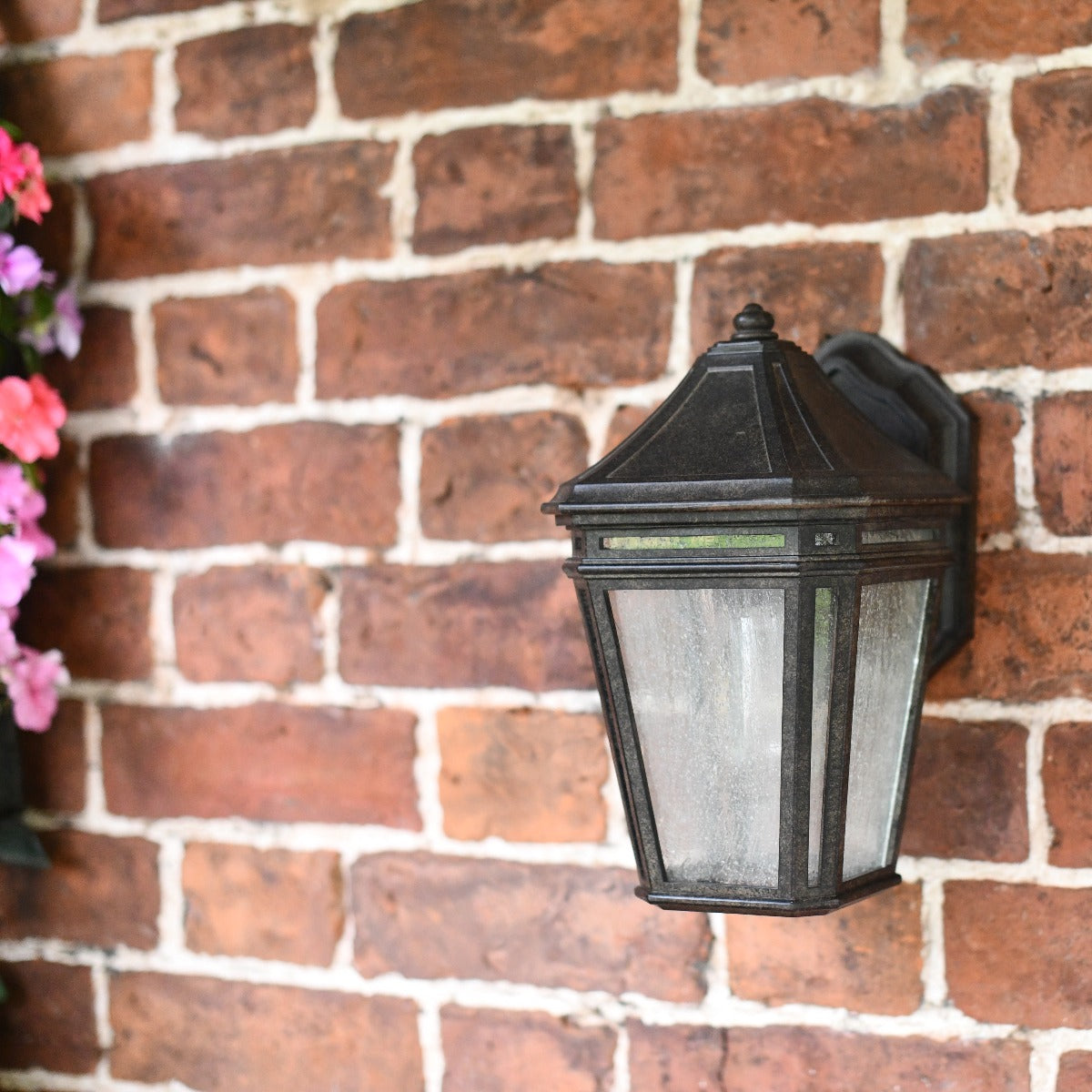 The Eddington Weathered Bronze Wall Lantern