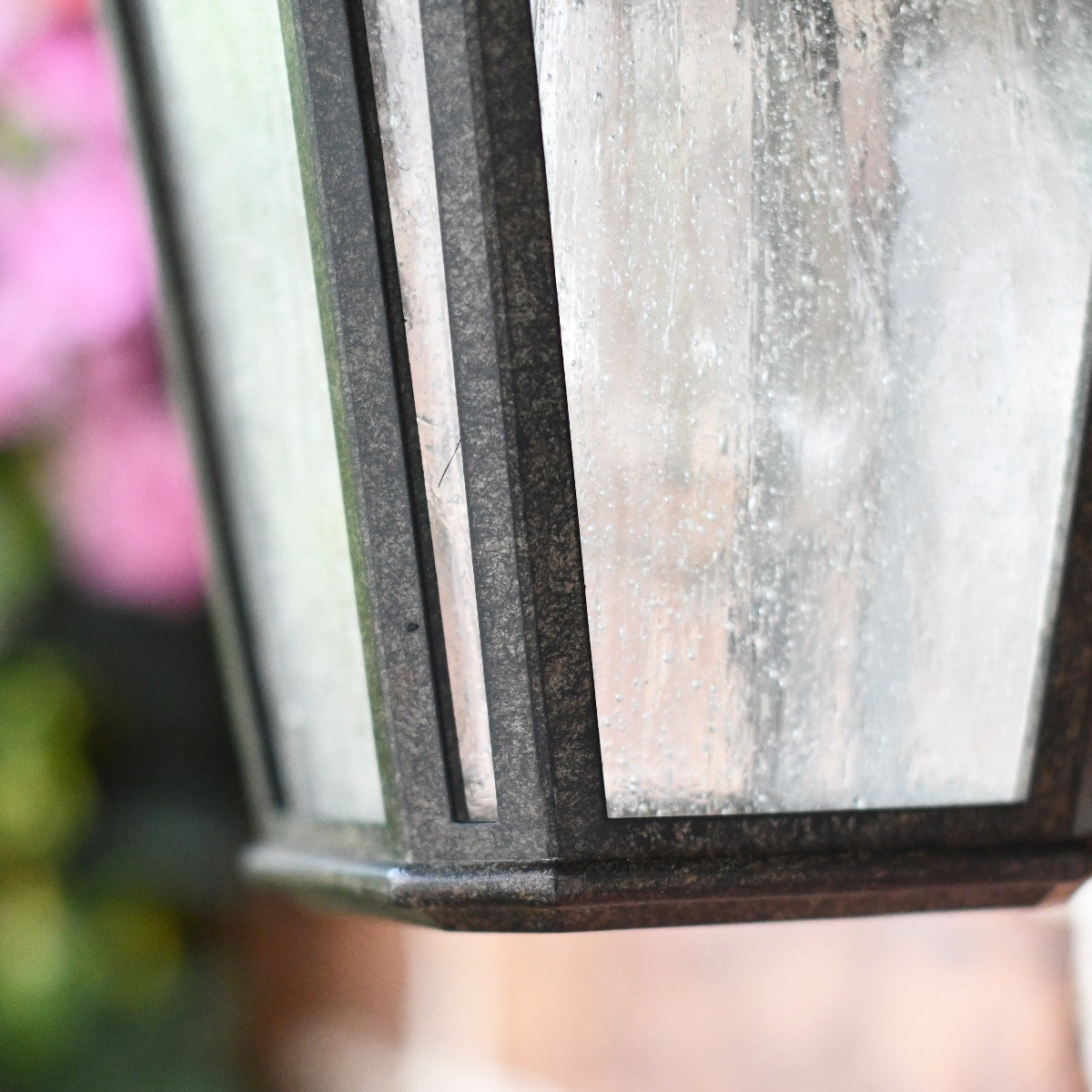 The Eddington Weathered Bronze Wall Lantern