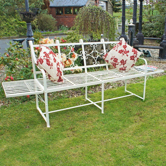 Florence cream folding bench