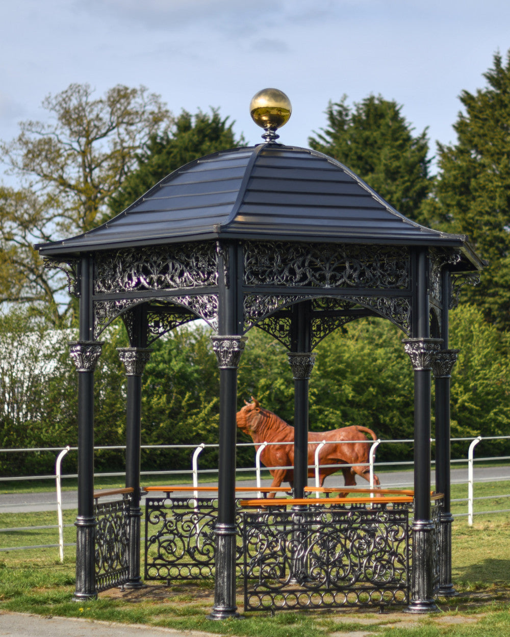 Ornate gazebo 