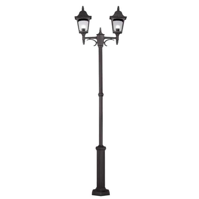 The 'Harewood' Double Headed Lamp Post - thumbnail
