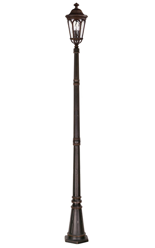 Dark Bronze Gothic Lamp Post Set