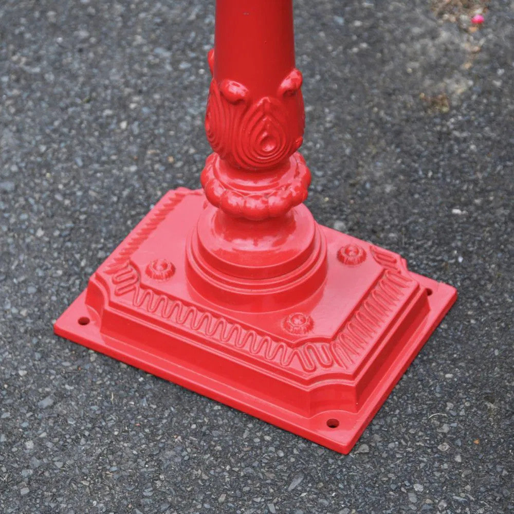 View of the post box base