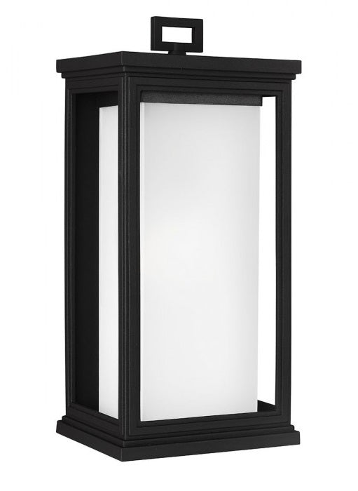 "The Kelshall" Black Flush Wall Lantern