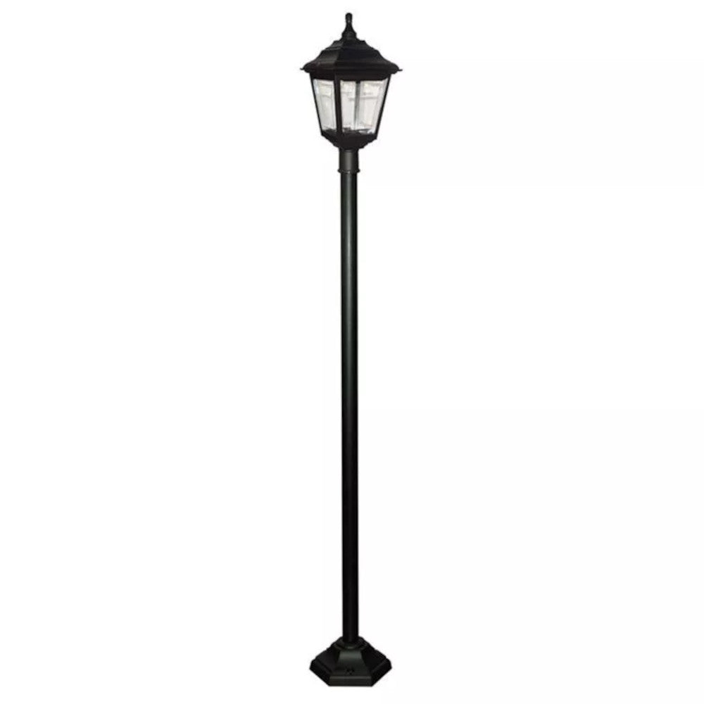 "The Kerriwyn" 1.9m Black Garden Lamp Post