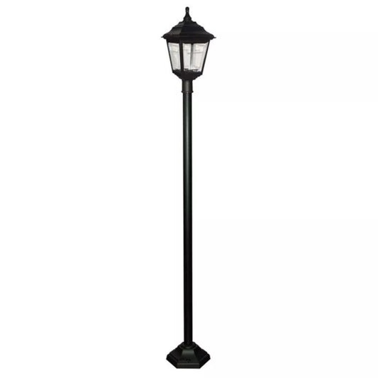 "The Kerriwyn" 1.9m Black Garden Lamp Post