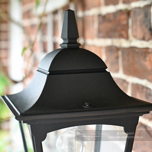 "The Kirkstead" Black Traditional Black Wall Lantern