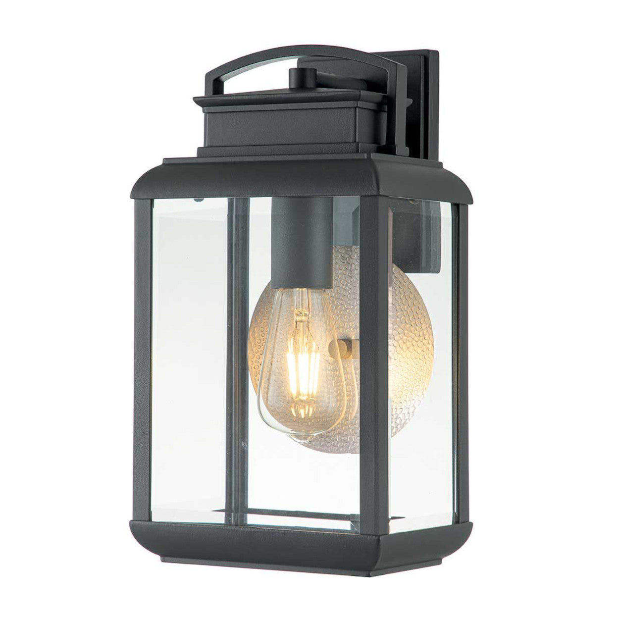 The Medium Graphite 'Bromley' Wall Light