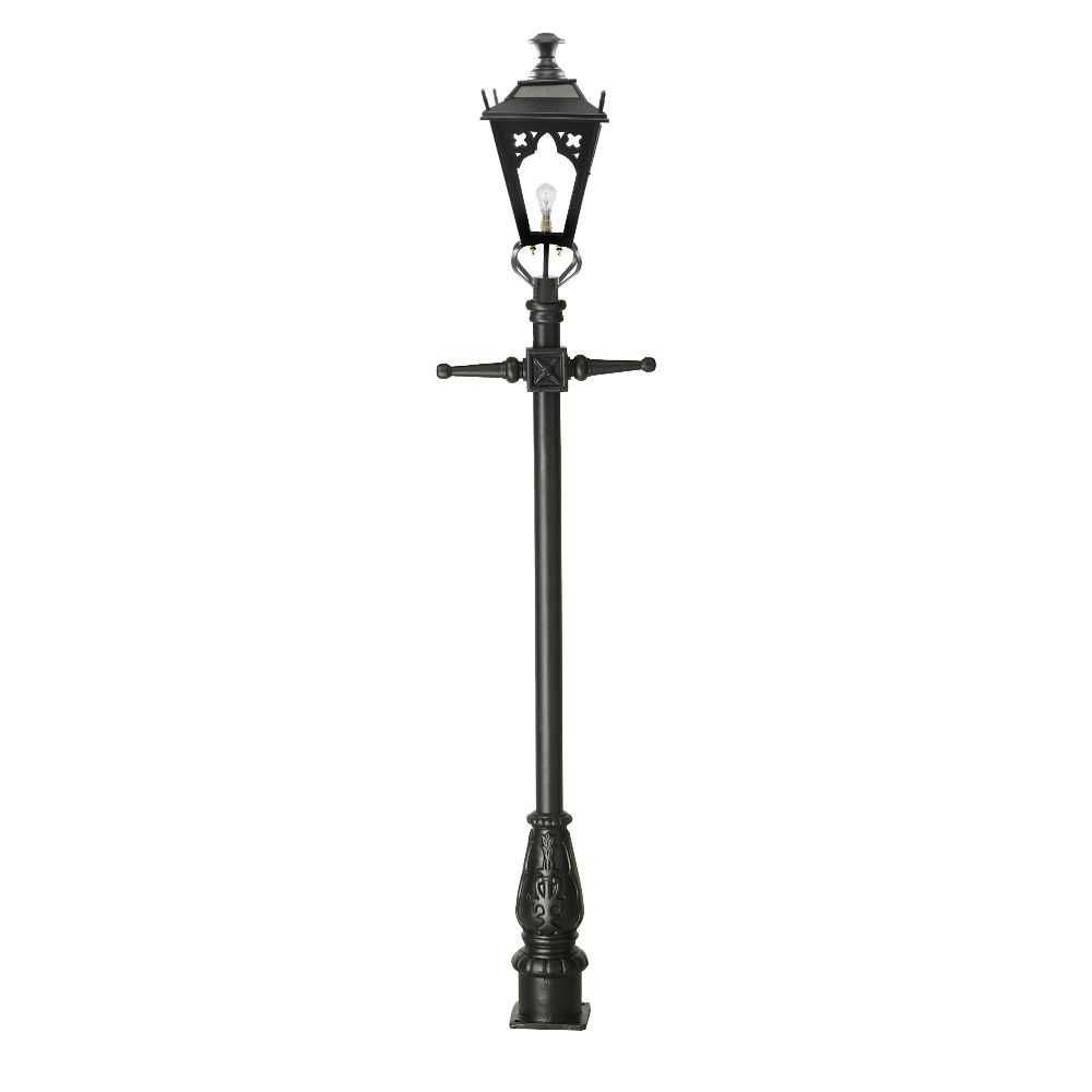 The 'Midnight Beacon' Gothic Lamp Post - 2.3m 