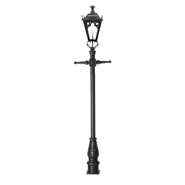 The 'Midnight Beacon' Gothic Lamp Post - 2.3m - thumbnail