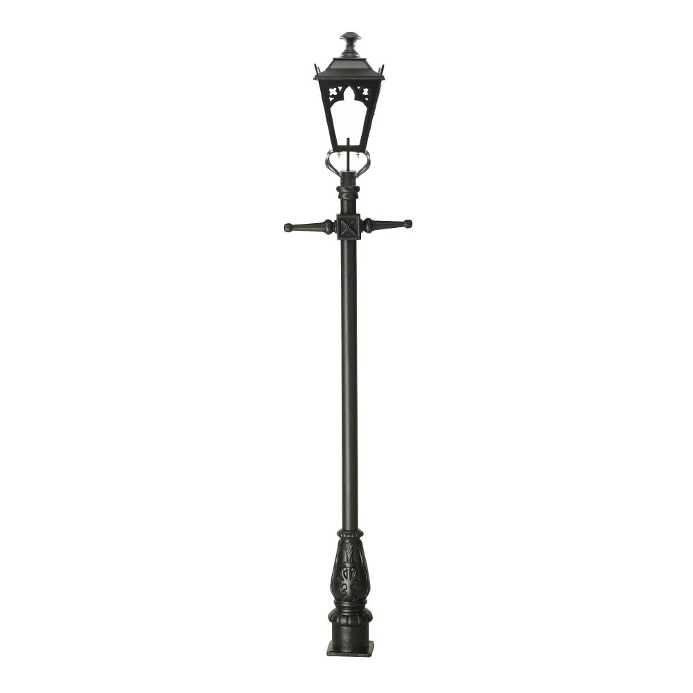 The 'Midnight Beacon' lamp post on a white background