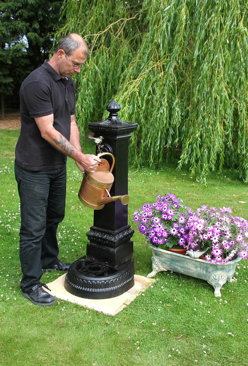 The Notre Dame Garden Water Faucet