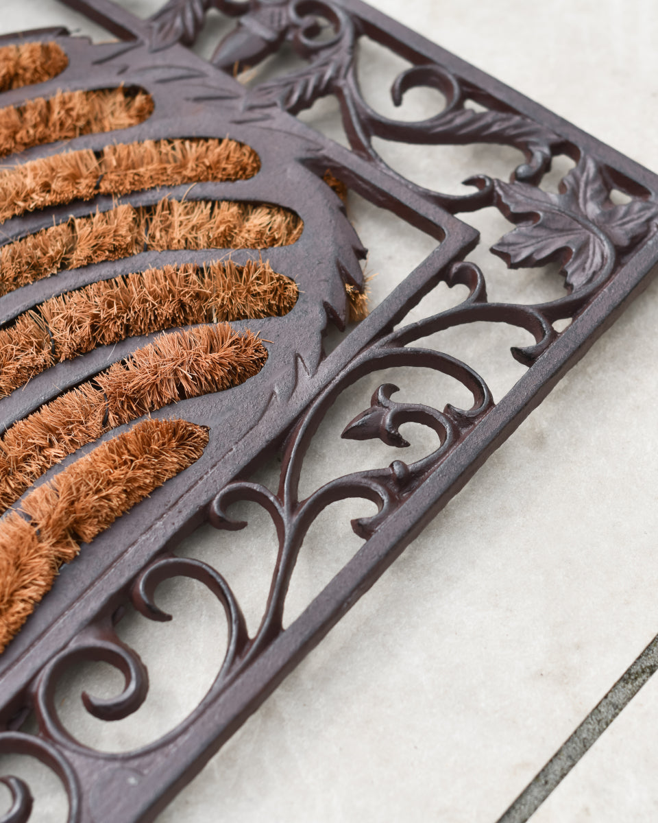 The ornate scrolls