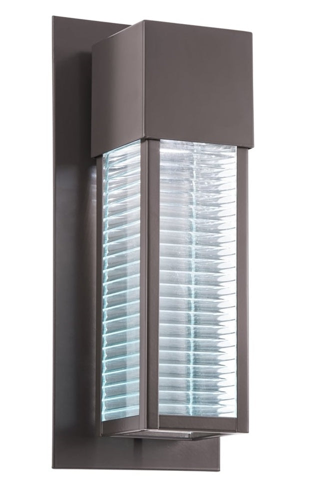 "The Örebro" Bronze Modern Flush Wall Light