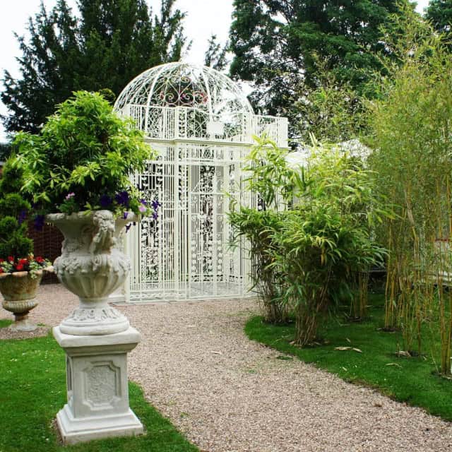 The Cream Royal Alexandria Gazebo With Doors