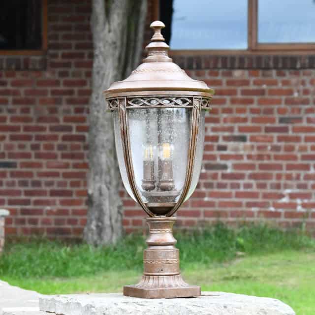 The Bronze 'Wraxall' Traditional Pillar Light - thumbnail