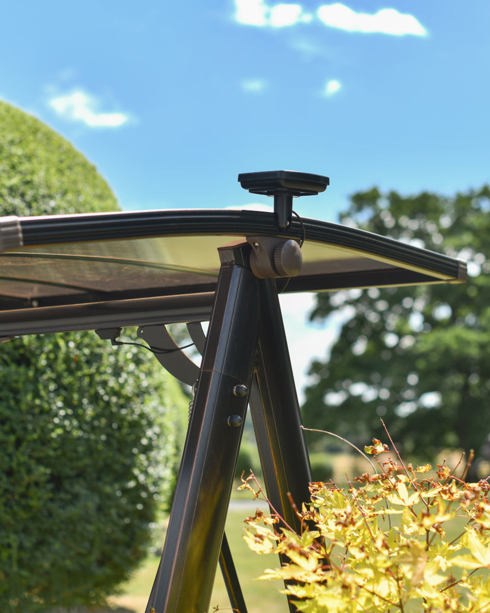 View of the solar panel