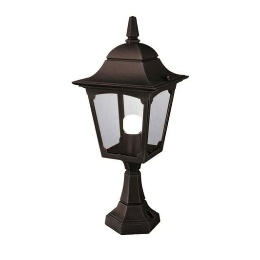 The Traditional 'Wolvey' Black Pillar Light - thumbnail