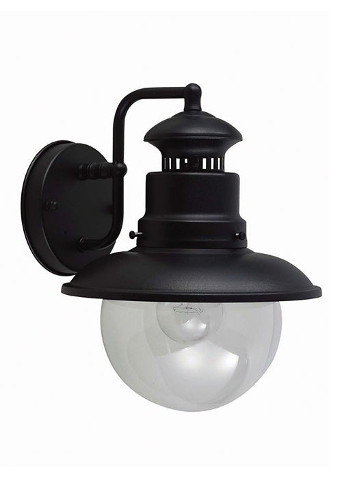 "The Tredington" Black Nautical Wall Light