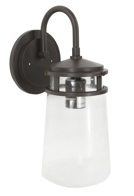 "The Waldridge" Antique Bronze Glass Wall Light