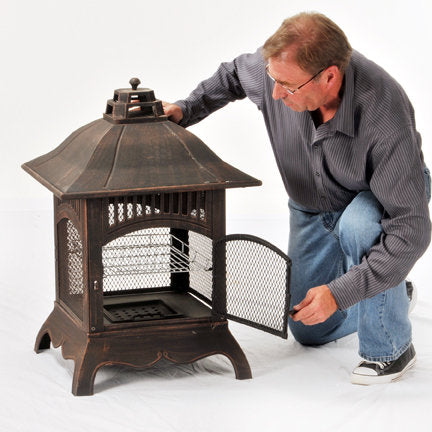 The Wiltshire Woodburner with open door