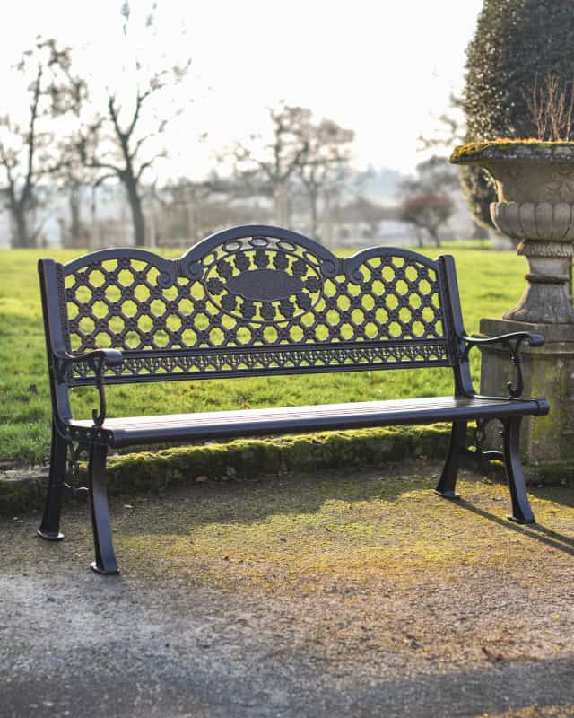 'Welders' Classical Aluminium Garden Bench - thumbnail