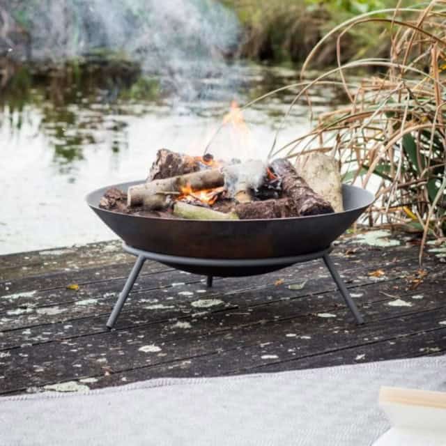 'Peckforton' Cast Iron Fire Pit - thumbnail