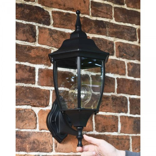 Aluminium Victorian Wall Lantern Scale Shot 