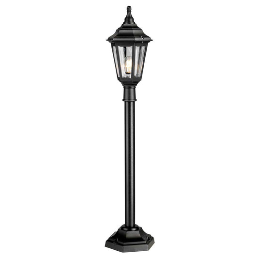 Traditional 'Balfour' Black Pillar Light