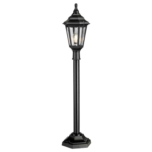 Traditional 'Balfour' Black Pillar Light