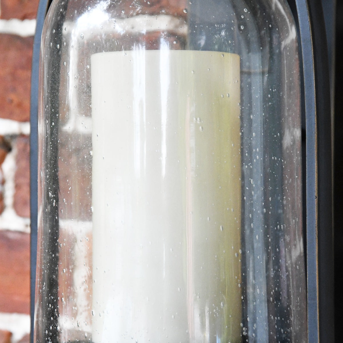 Traditional Bell-Shaped Glass Wall Lantern (4)