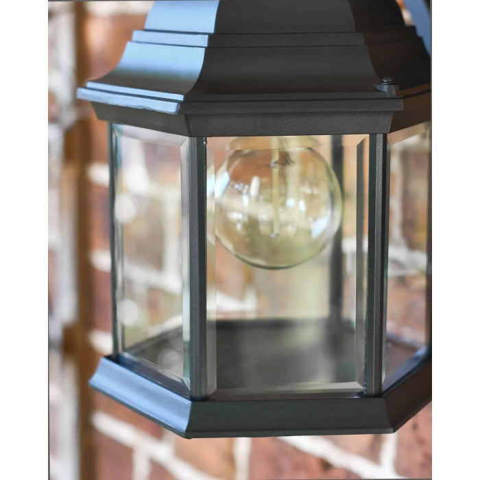 Close Up of Bulb in Lantern