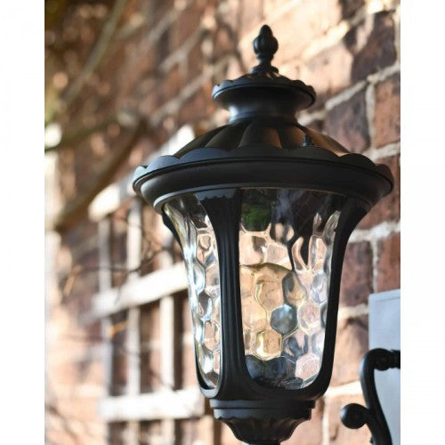 Black Aluminium Ornate Victorian Lantern